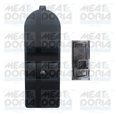 Switch, window regulator